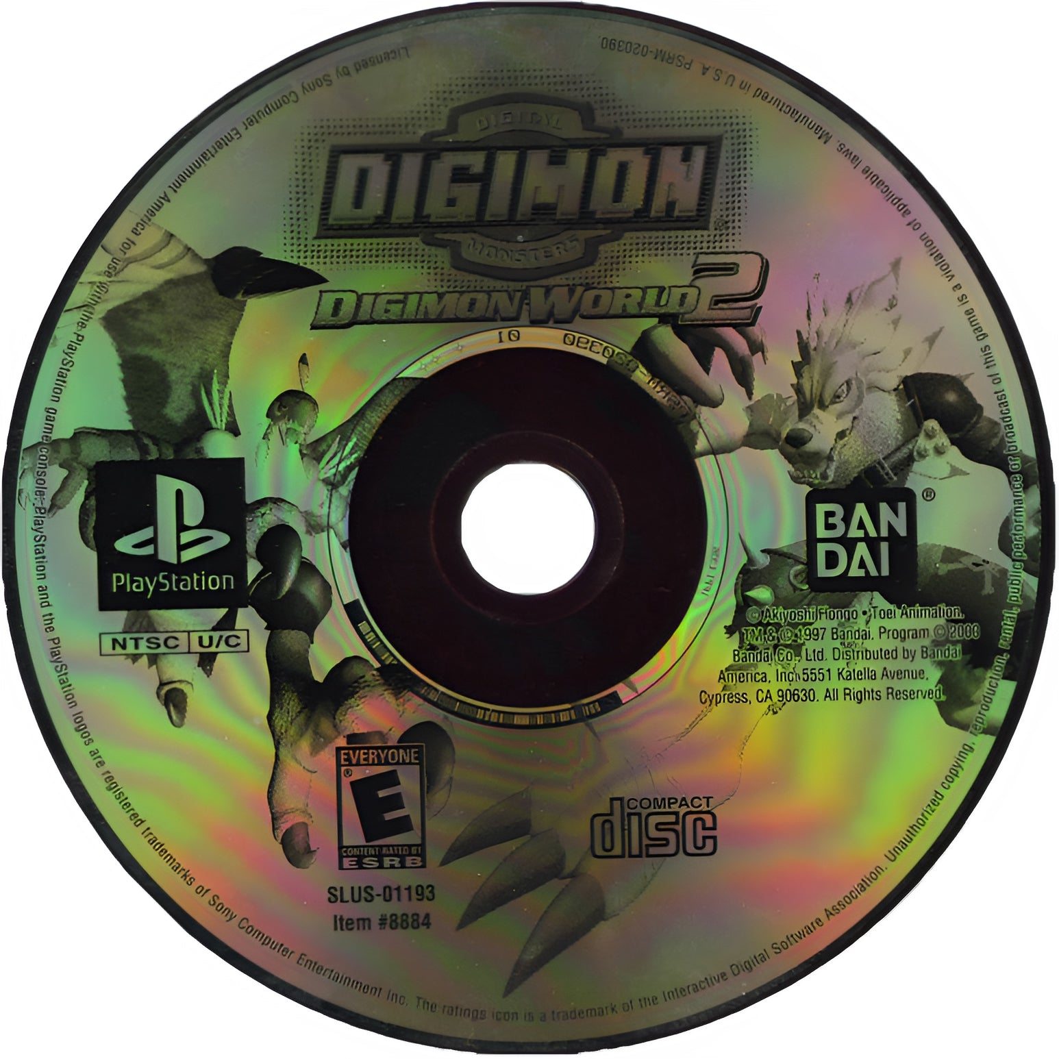 Digimon World 2 Playstation - Video Game - Used - CaveGamers - Image 3