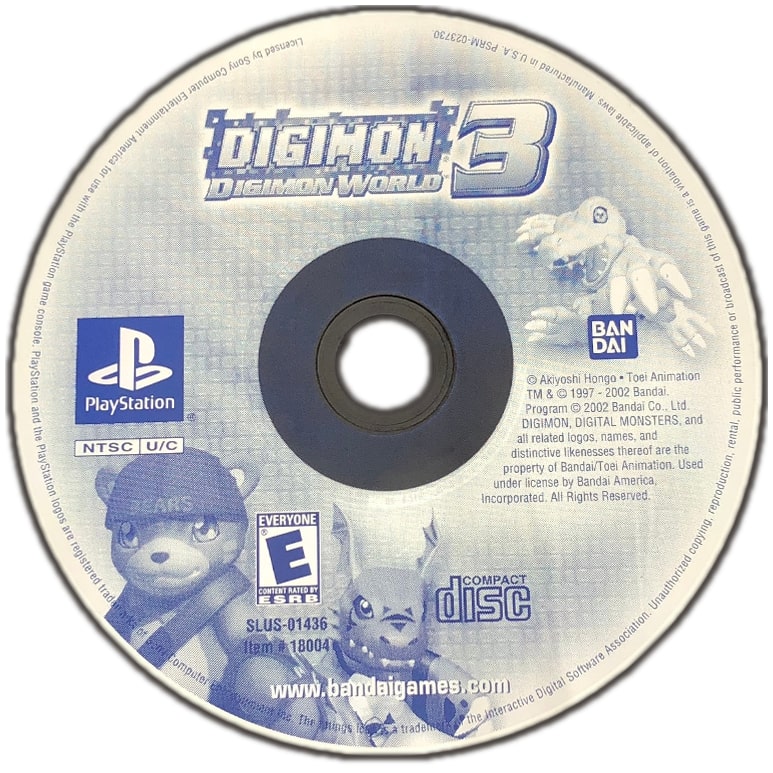 Digimon World 3 Playstation - Video Game - Used - CaveGamers - Image 3
