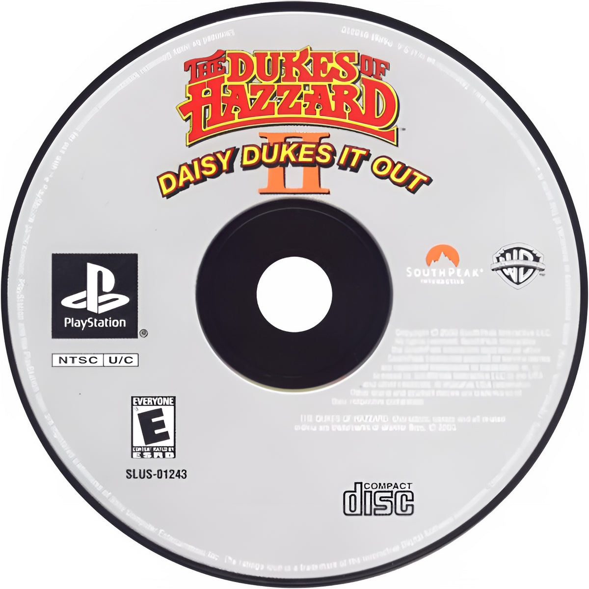 Dukes of Hazzard II Daisy Dukes It Out Playstation - Video Game - Used - CaveGamers - Image 3