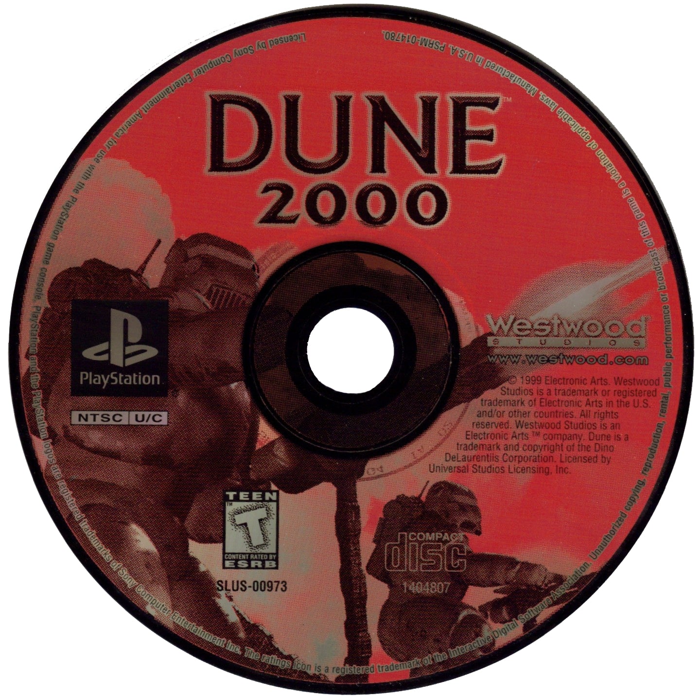 Dune 2000 Playstation - Video Game - Used - CaveGamers - Image 3