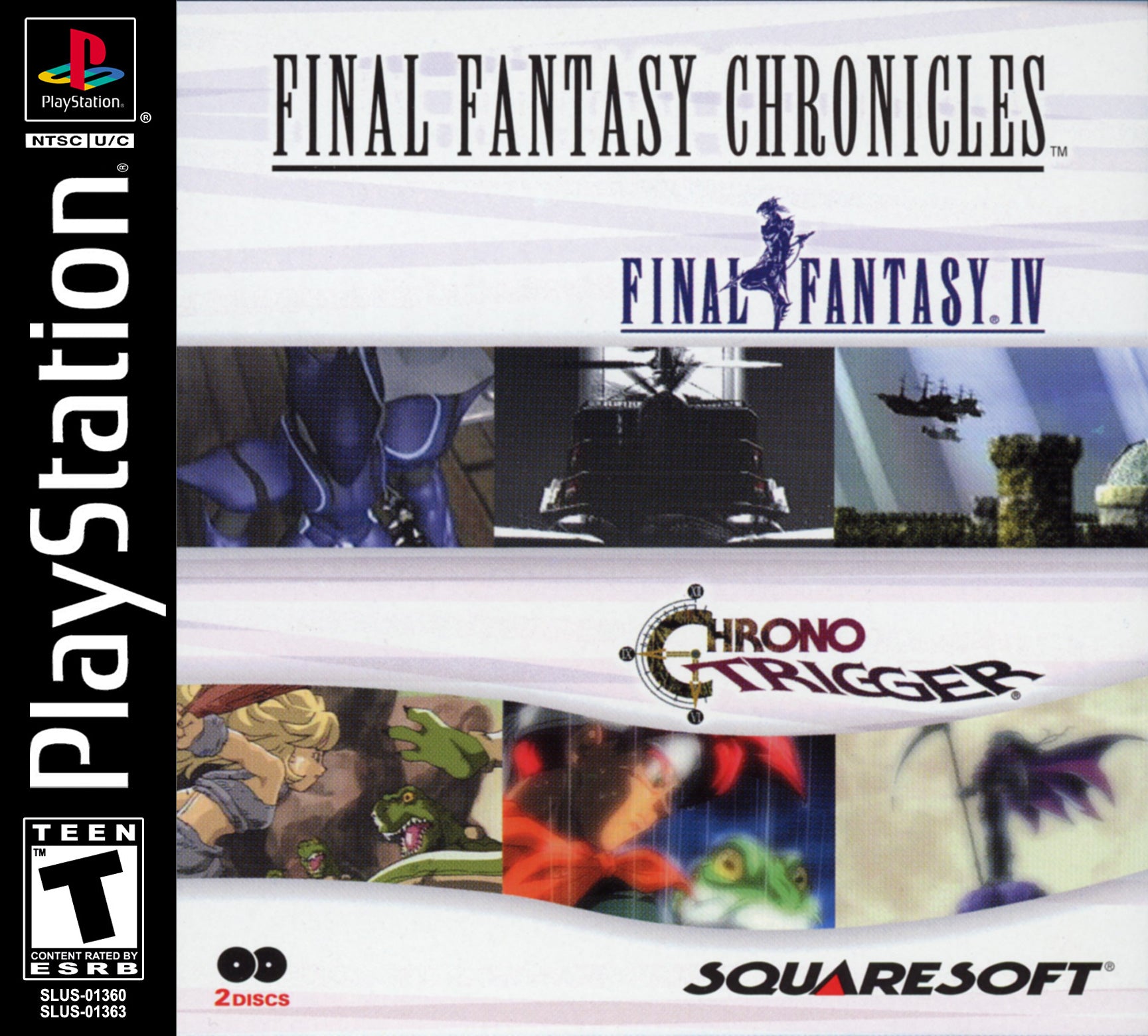 Final Fantasy Chronicles Playstation - Video Game - Used - CaveGamers