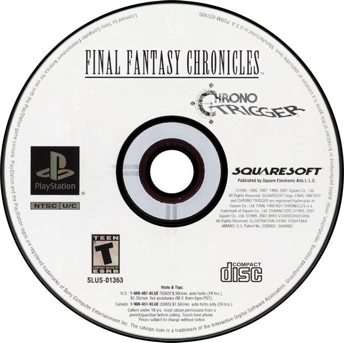Final Fantasy Chronicles Playstation - Video Game - Used - CaveGamers - Image 4