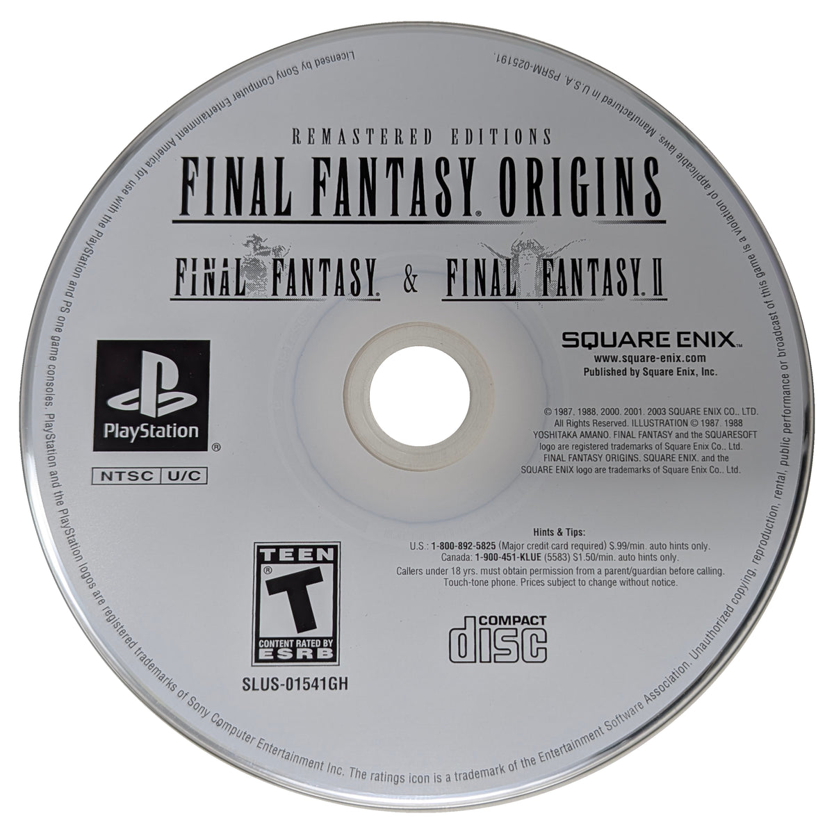 Final Fantasy Origins Playstation - Video Game - Used - CaveGamers - Image 4