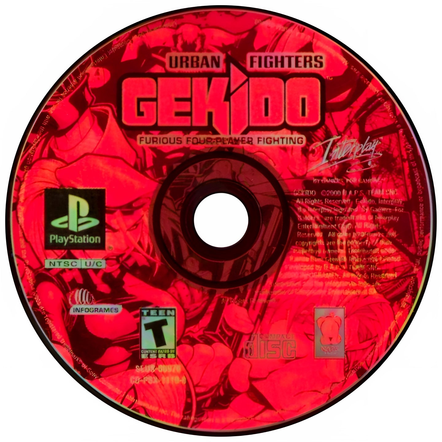 Gekido Urban Fighters Playstation - Video Game - Used - CaveGamers - Image 3
