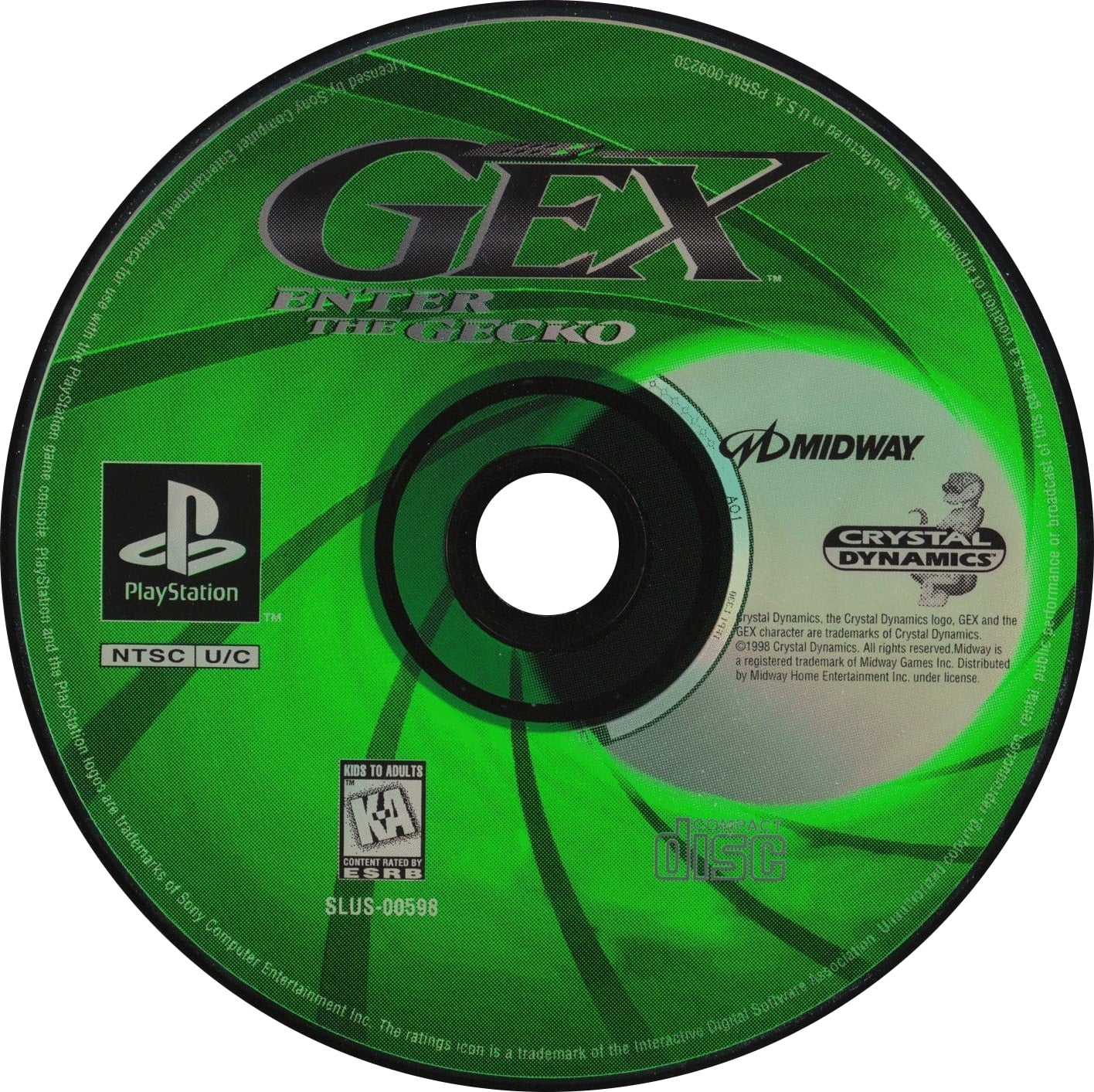 Gex Enter the Gecko Playstation - Video Game - Used - CaveGamers - Image 3