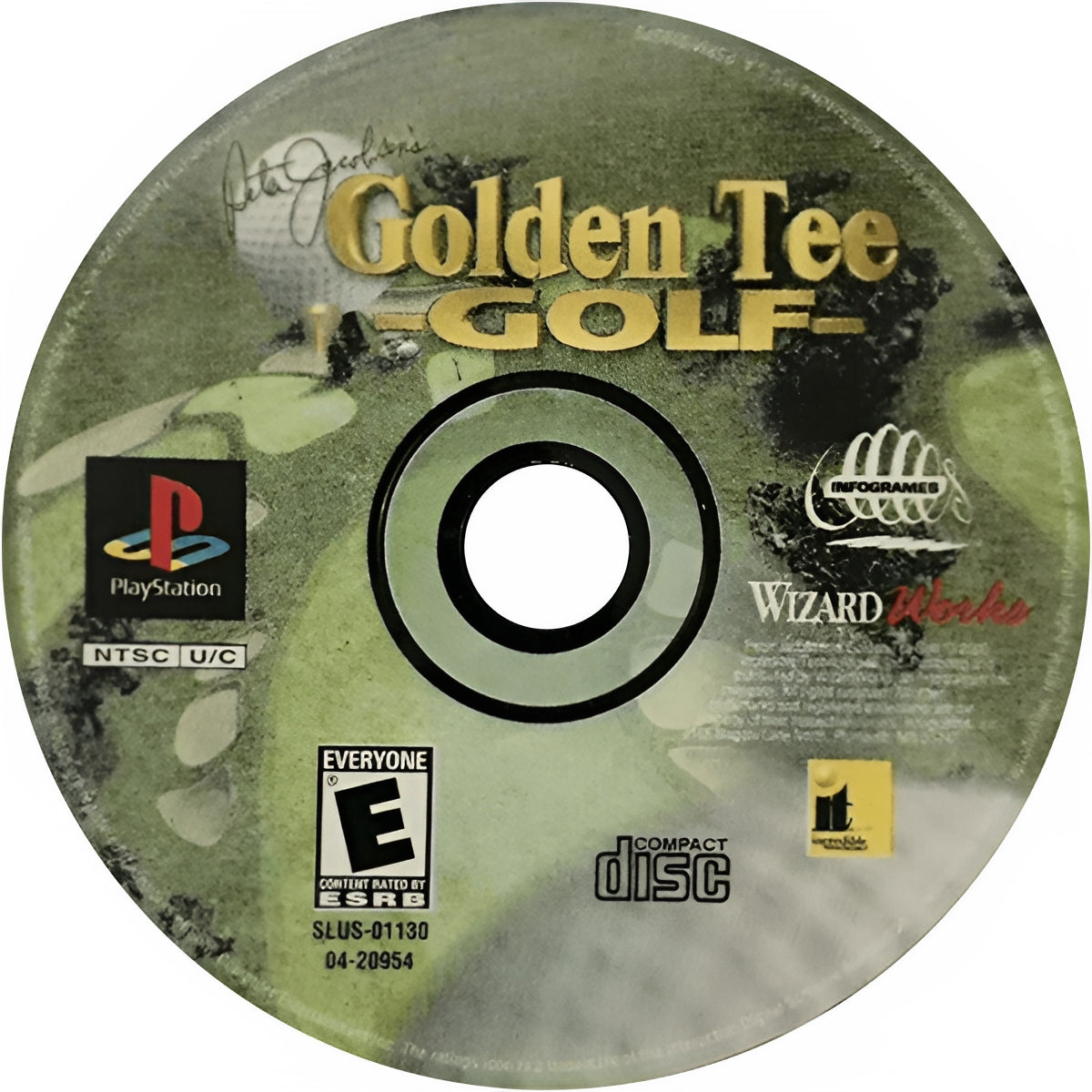 Golden Tee Golf Playstation - Video Game - Used - CaveGamers - Image 3