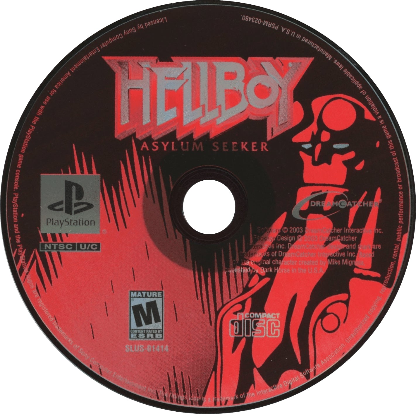 Hellboy Asylum Seeker Playstation - Video Game - Used - CaveGamers - Image 3