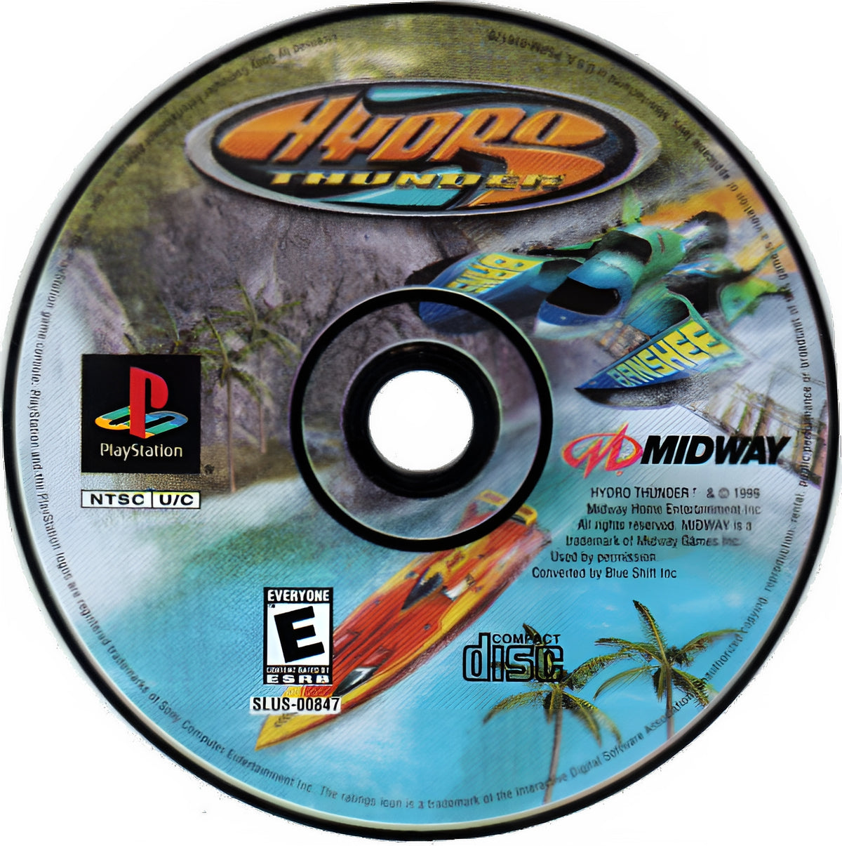 Hydro Thunder Playstation - Video Game - Used - CaveGamers - Image 3