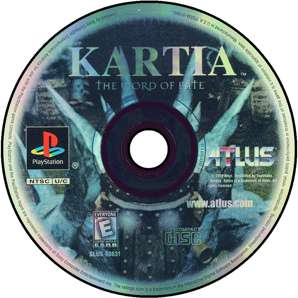 Kartia Word of Fate Playstation - Video Game - Used - CaveGamers - Image 3