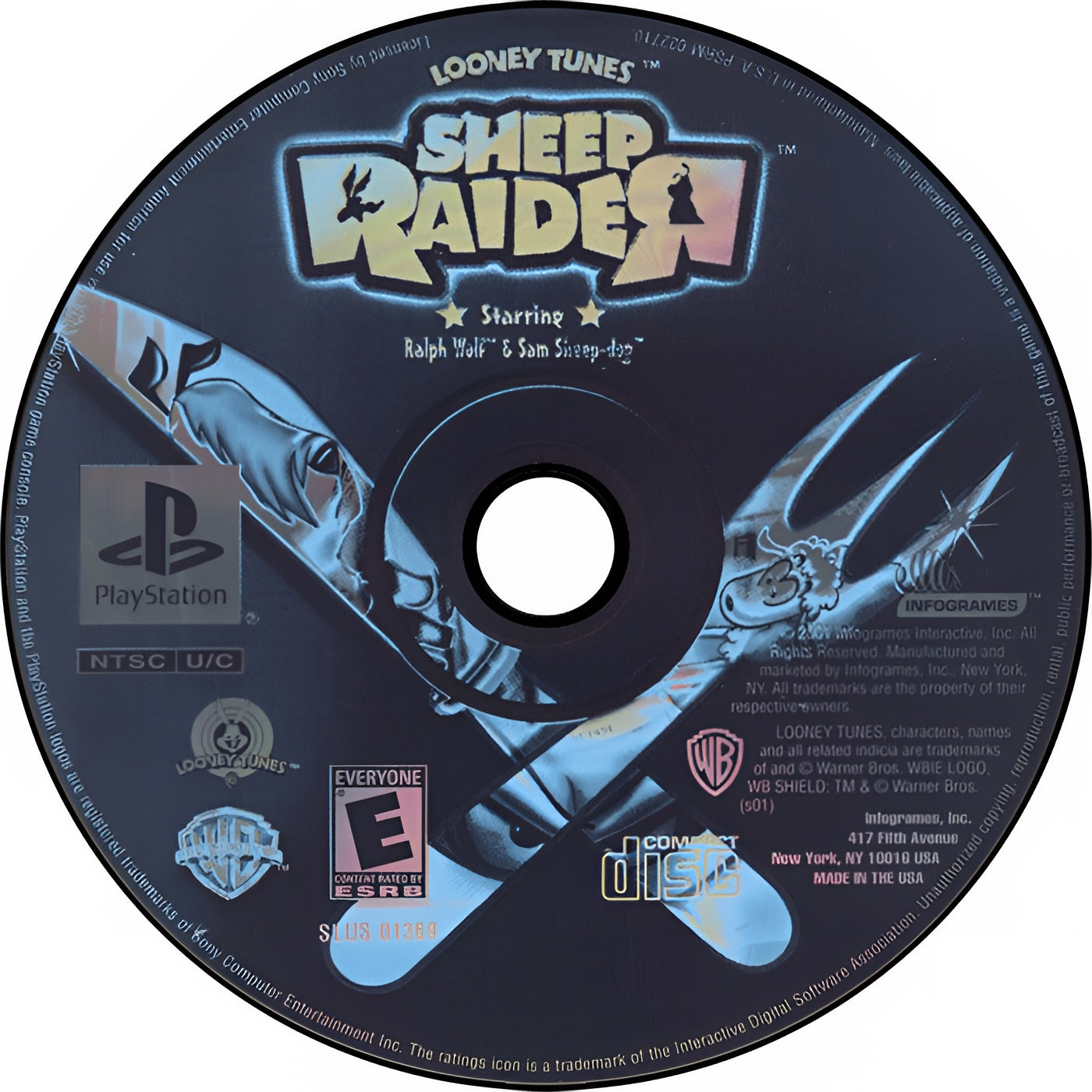 Sheep Raider Playstation - Video Game - Used - CaveGamers - Image 3