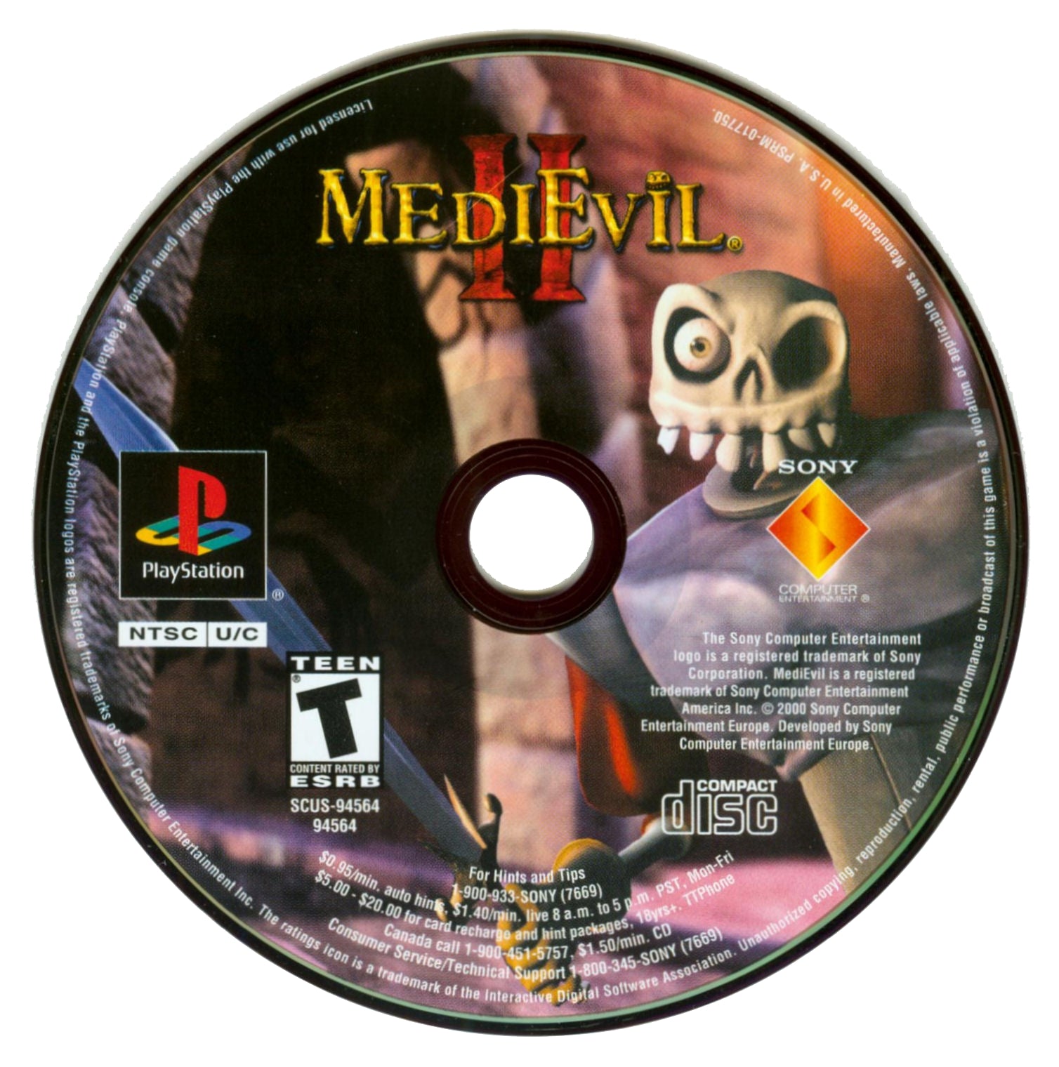 Medievil II Playstation - Video Game - Used - CaveGamers - Image 3