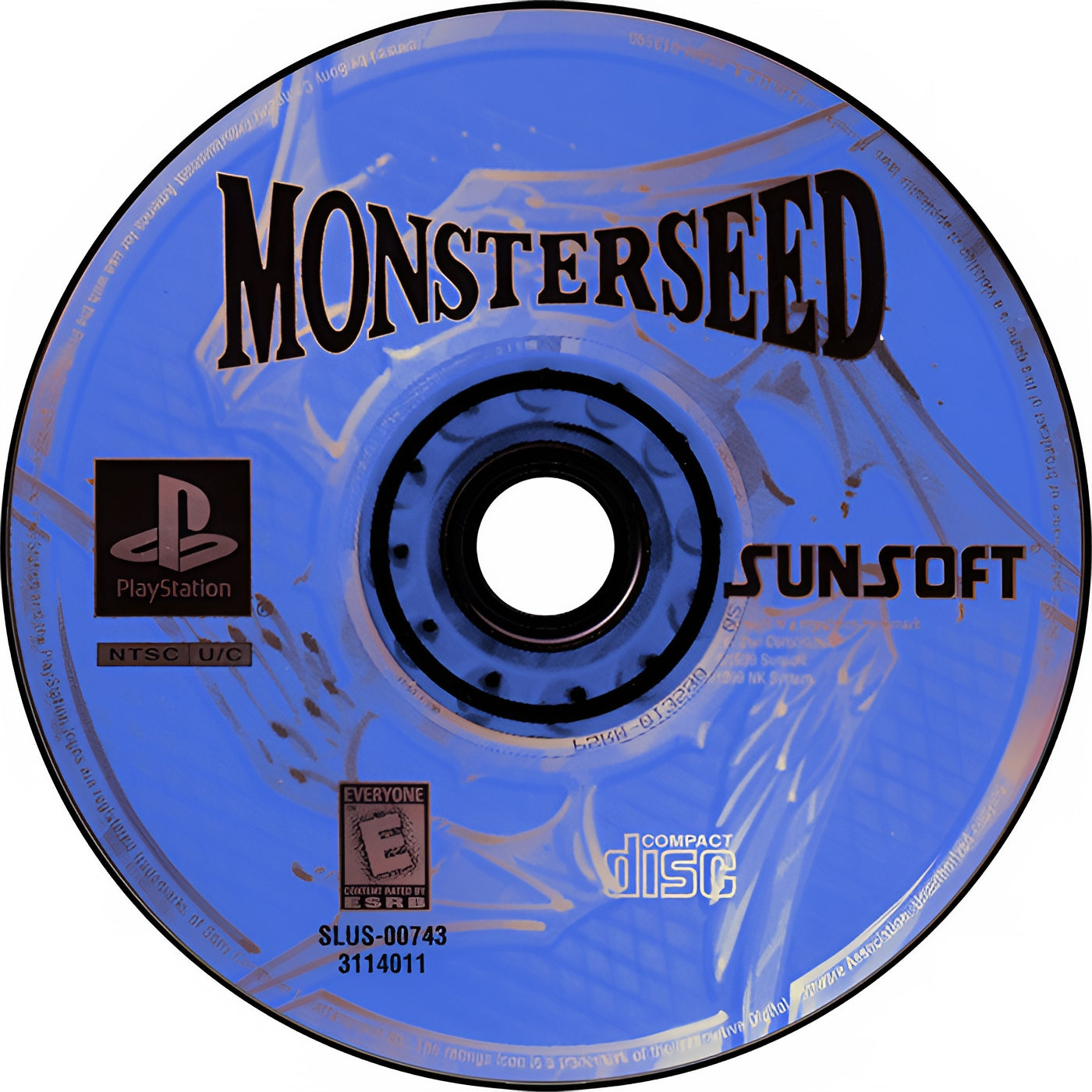 Monsterseed Playstation - Video Game - Used - CaveGamers - Image 3