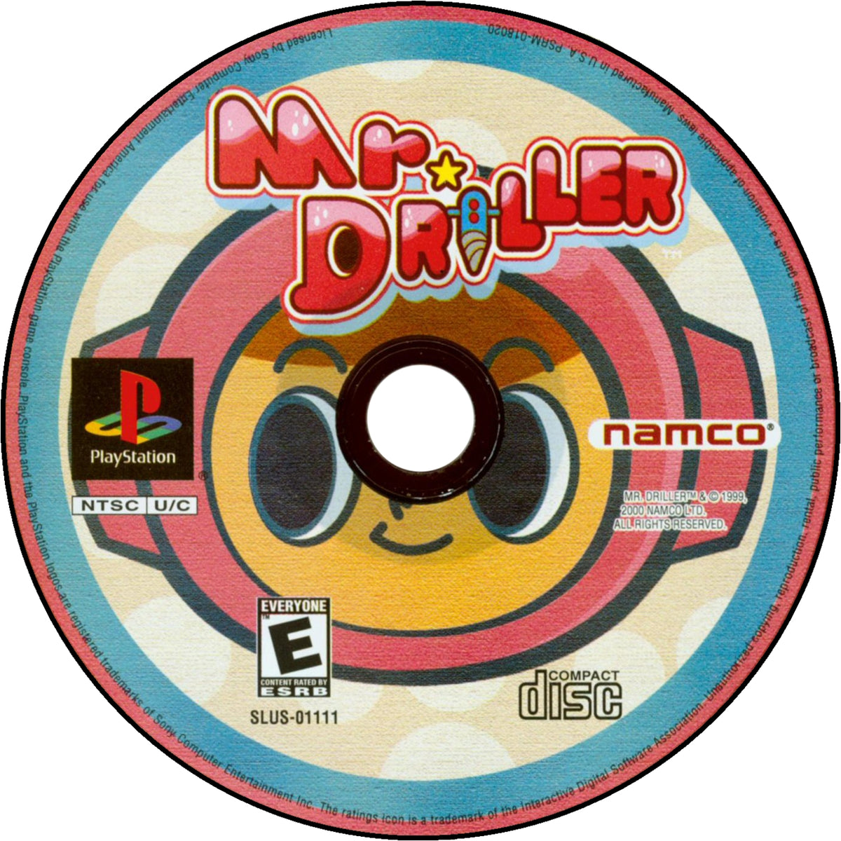 Mr. Driller Playstation - Video Game - Used - CaveGamers - Image 3