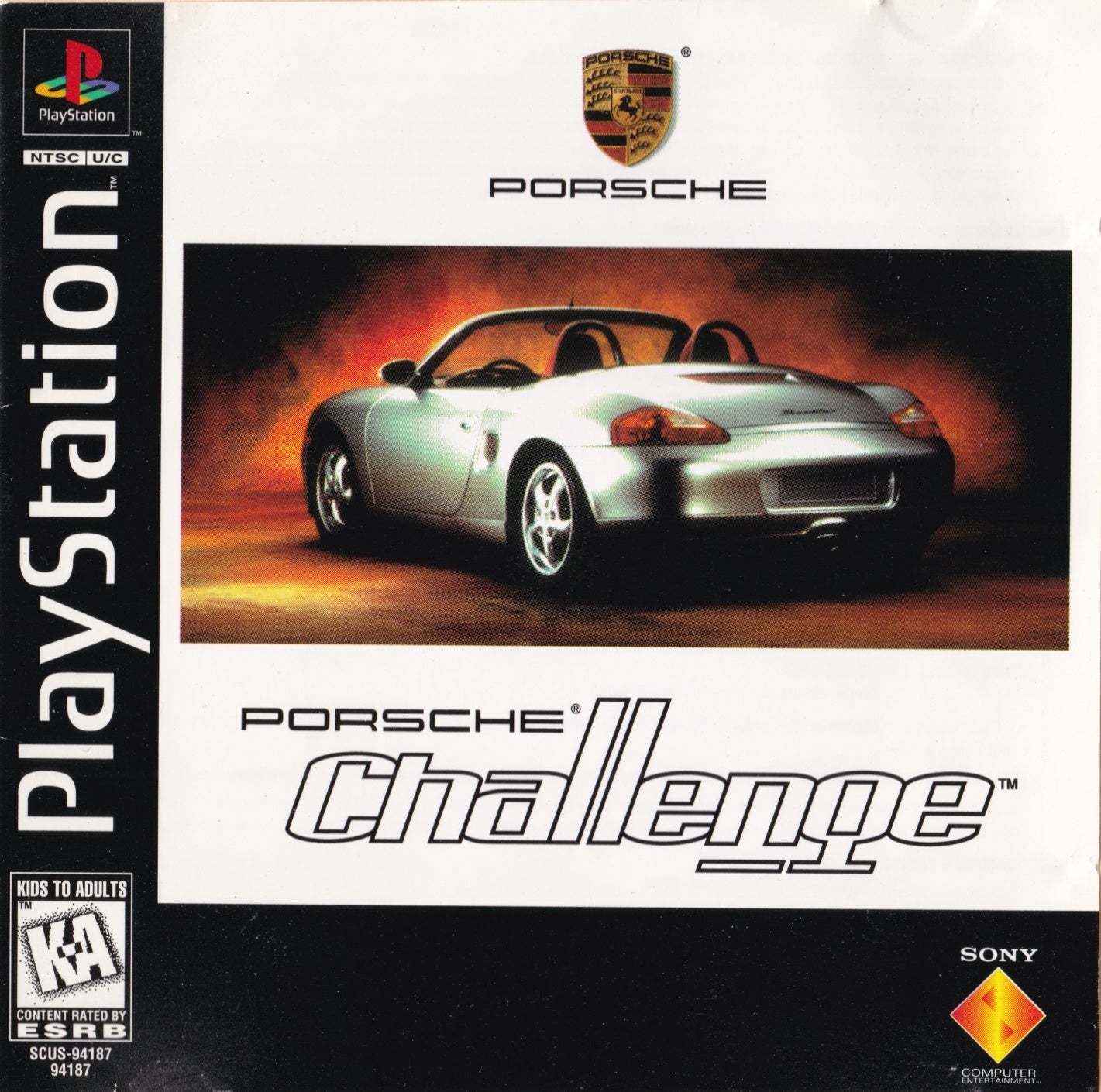 Porsche Challenge Playstation - Video Game - Used - CaveGamers
