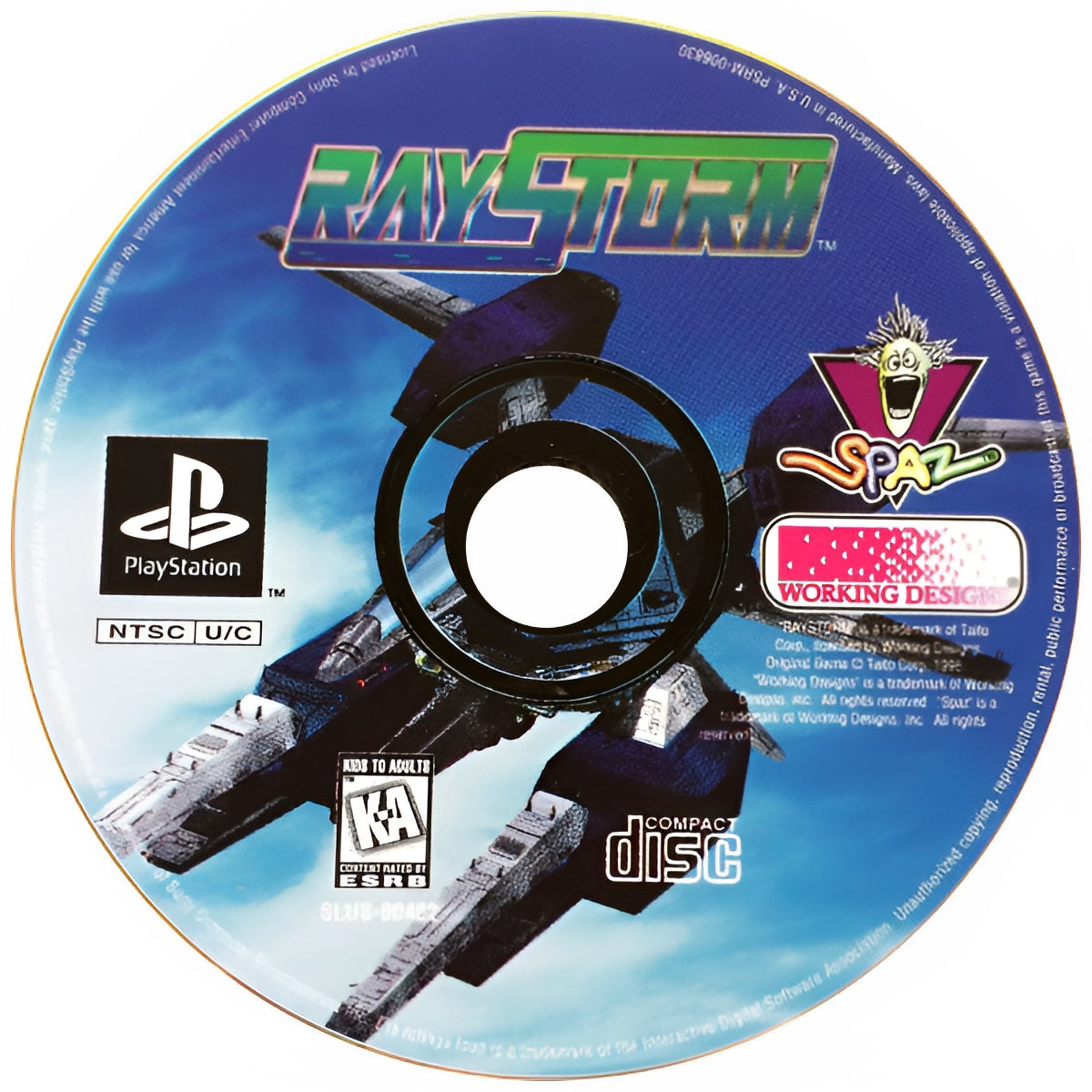 Raystorm Playstation - Video Game - Used - CaveGamers - Image 3