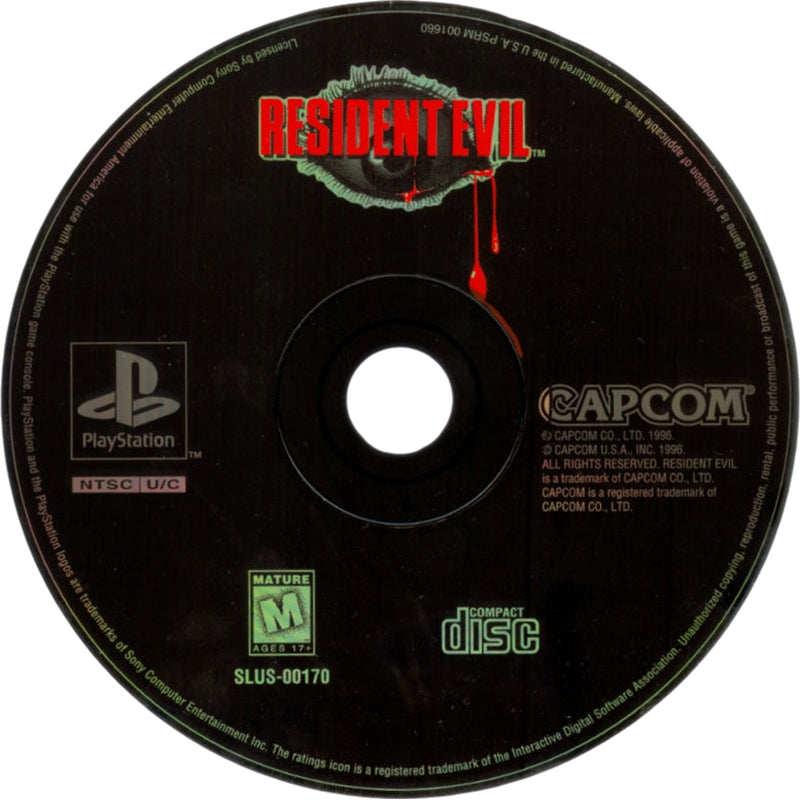 Resident Evil Playstation - Video Game - Used - CaveGamers - Image 3