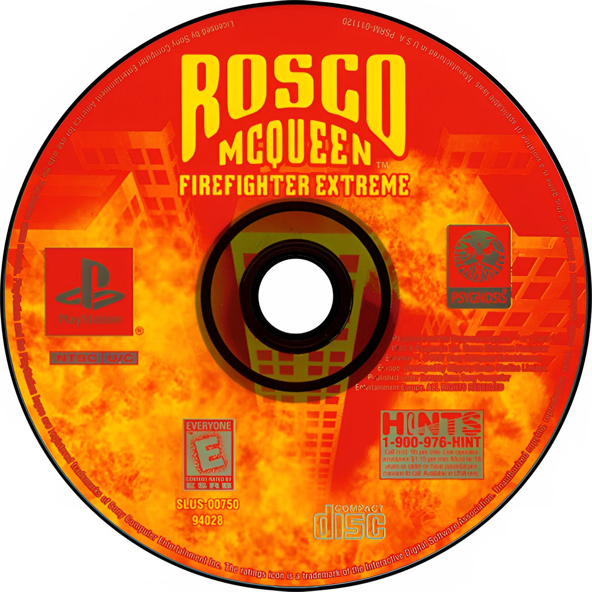 Rosco McQueen Firefighter Extreme Playstation - Video Game - Used - CaveGamers - Image 3