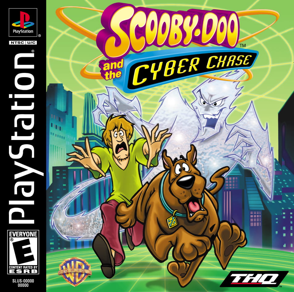 Scooby Doo Cyber Chase Playstation - Video Game - Used - CaveGamers