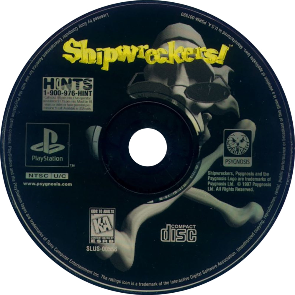Shipwreckers Playstation - Video Game - Used - CaveGamers - Image 3