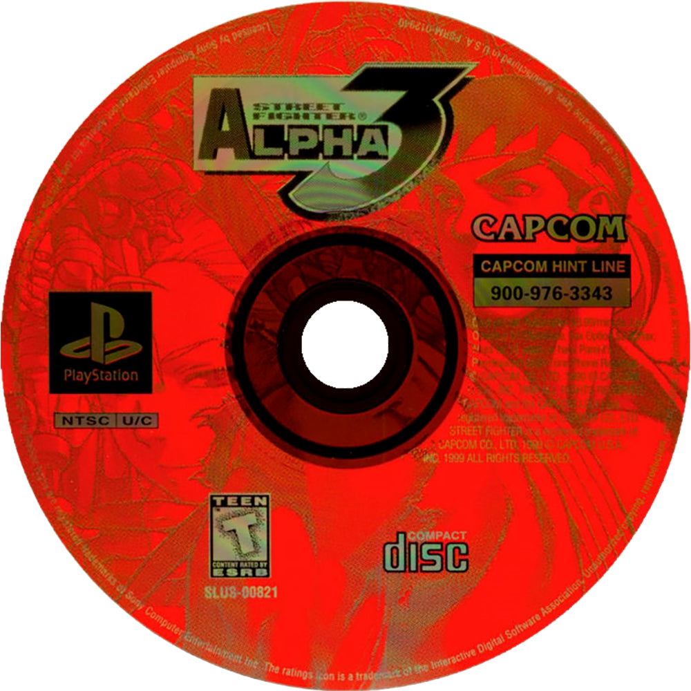 Street Fighter Alpha 3 Playstation - Video Game - Used - CaveGamers - Image 3