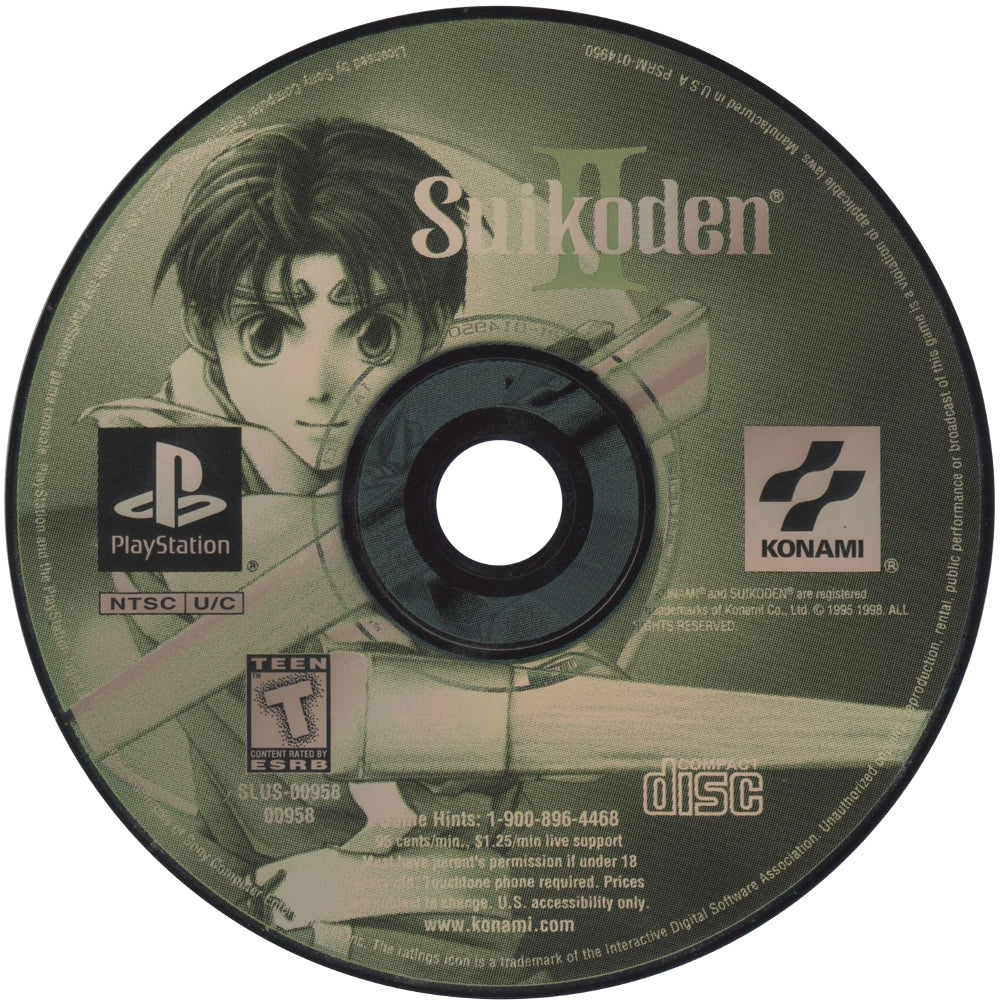 Suikoden II Playstation - Video Game - Used - CaveGamers - Image 3