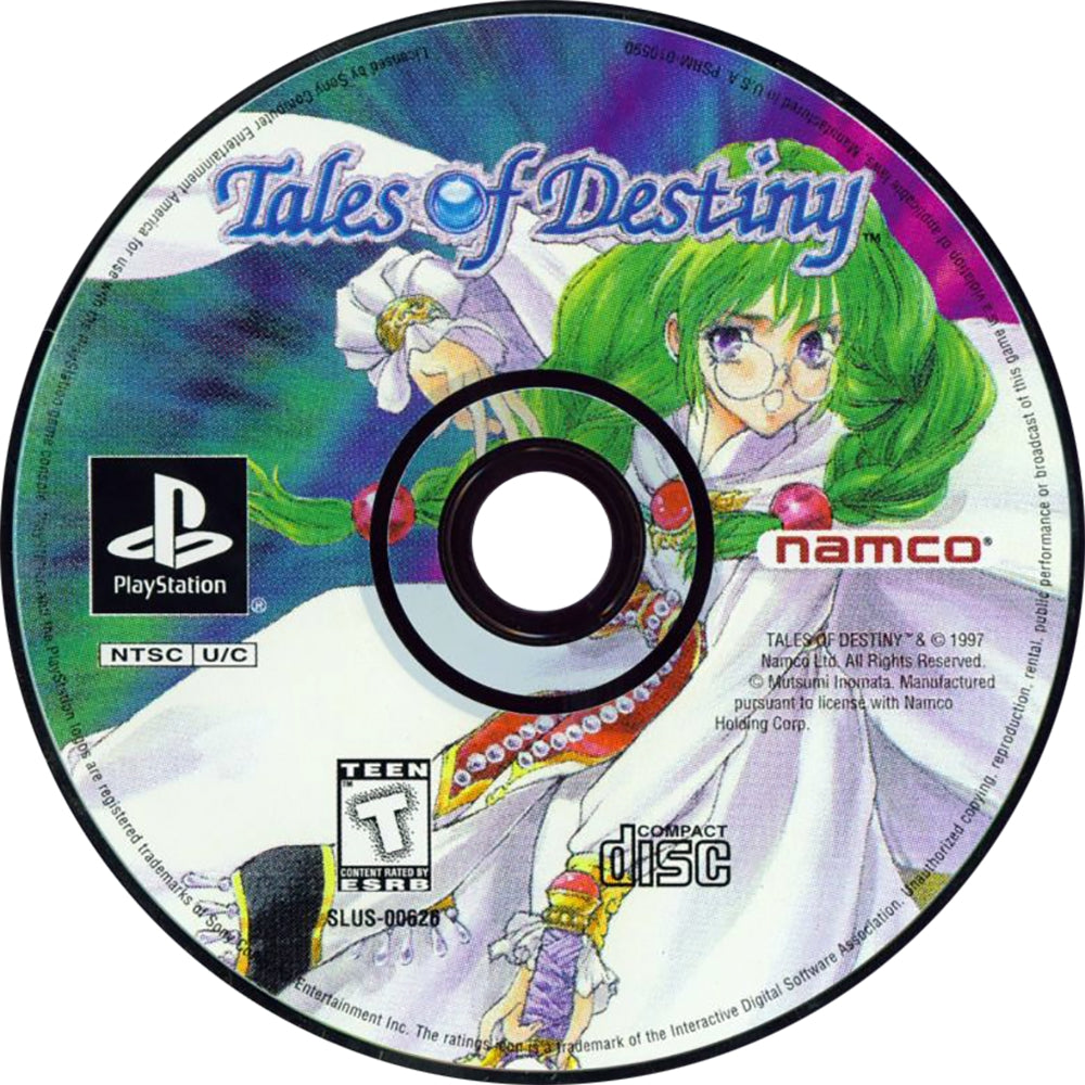 Tales of Destiny Playstation - Video Game - Used - CaveGamers - Image 3