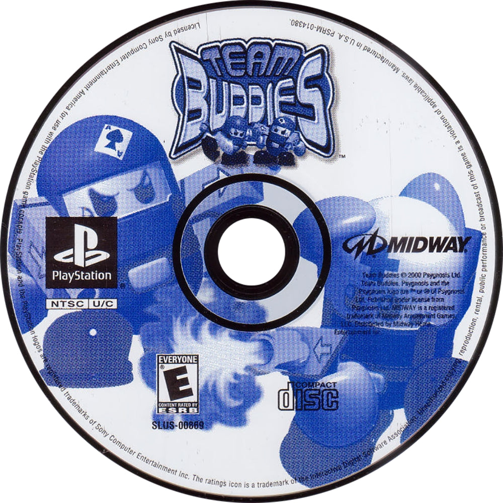 Team Buddies Playstation - Video Game - Used - CaveGamers - Image 3