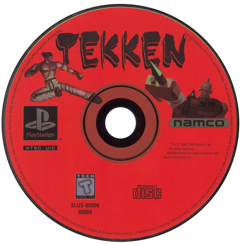 Tekken Playstation - Video Game - Used - CaveGamers - Image 3