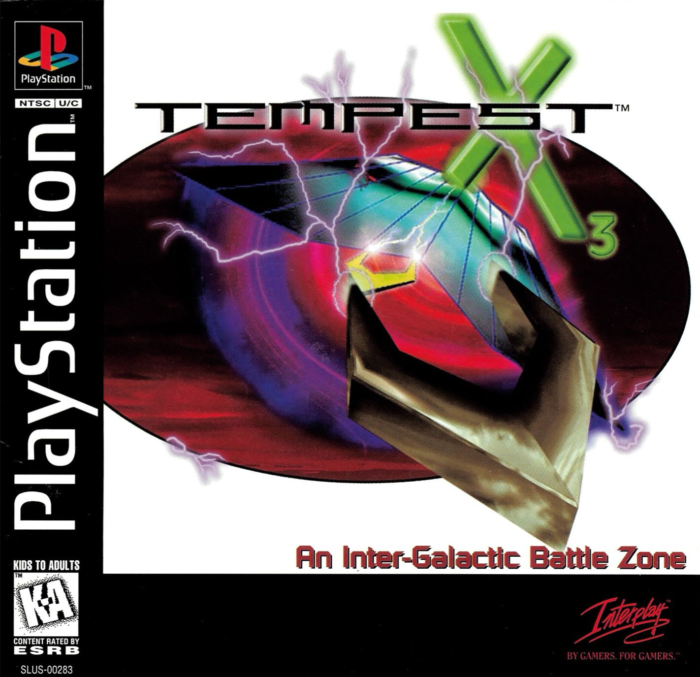 Tempest X3 An Inter-Galactic Battle Zone Playstation - Video Game - Used - CaveGamers