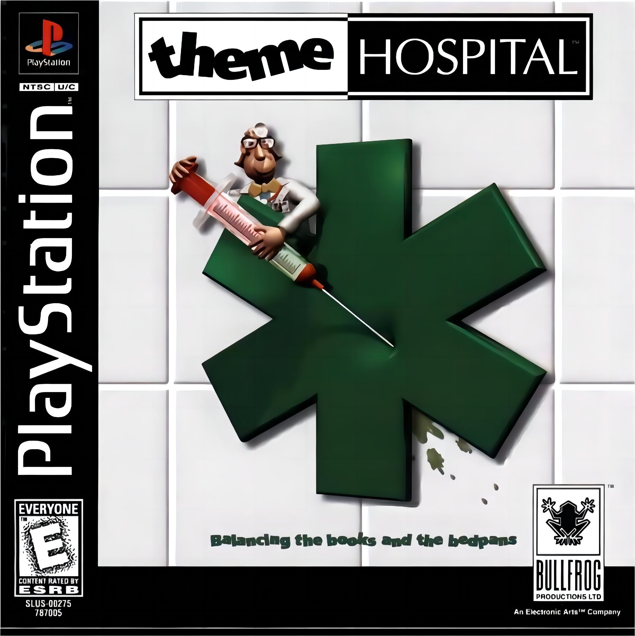 Theme Hospital Playstation - Video Game - Used - CaveGamers