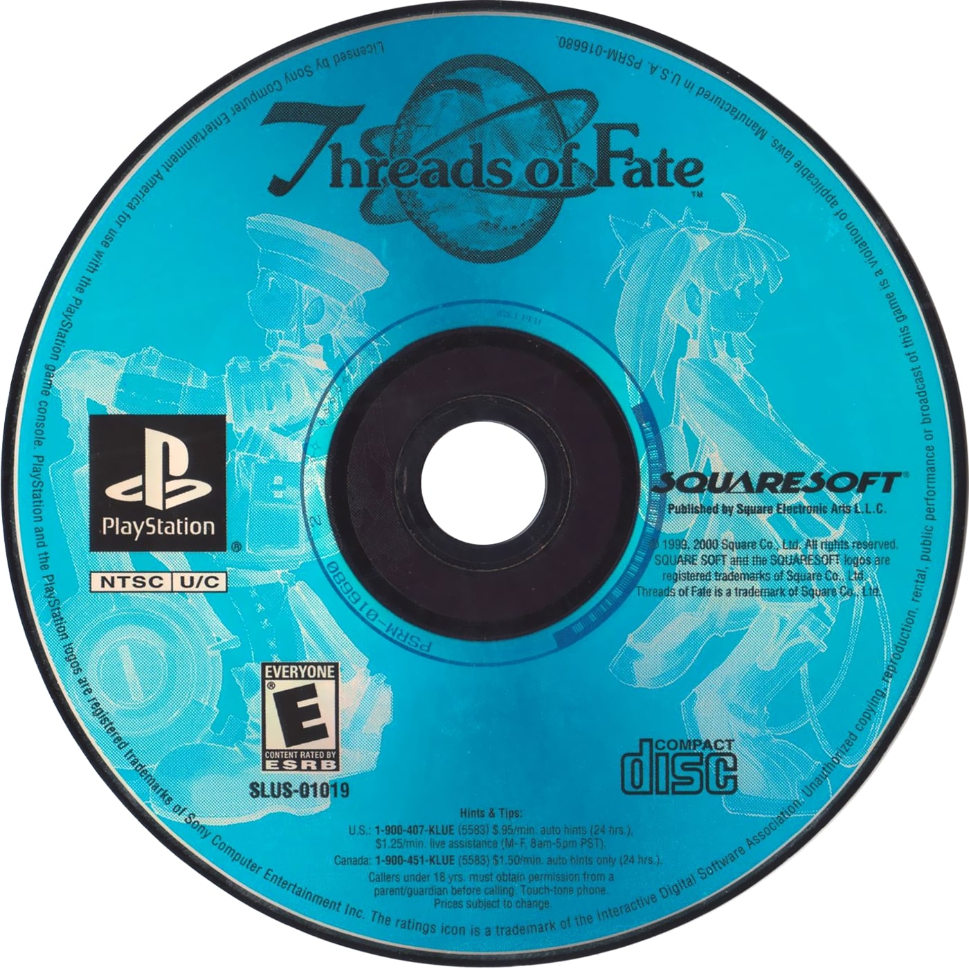 Threads of Fate Playstation - Video Game - Used - CaveGamers - Image 3