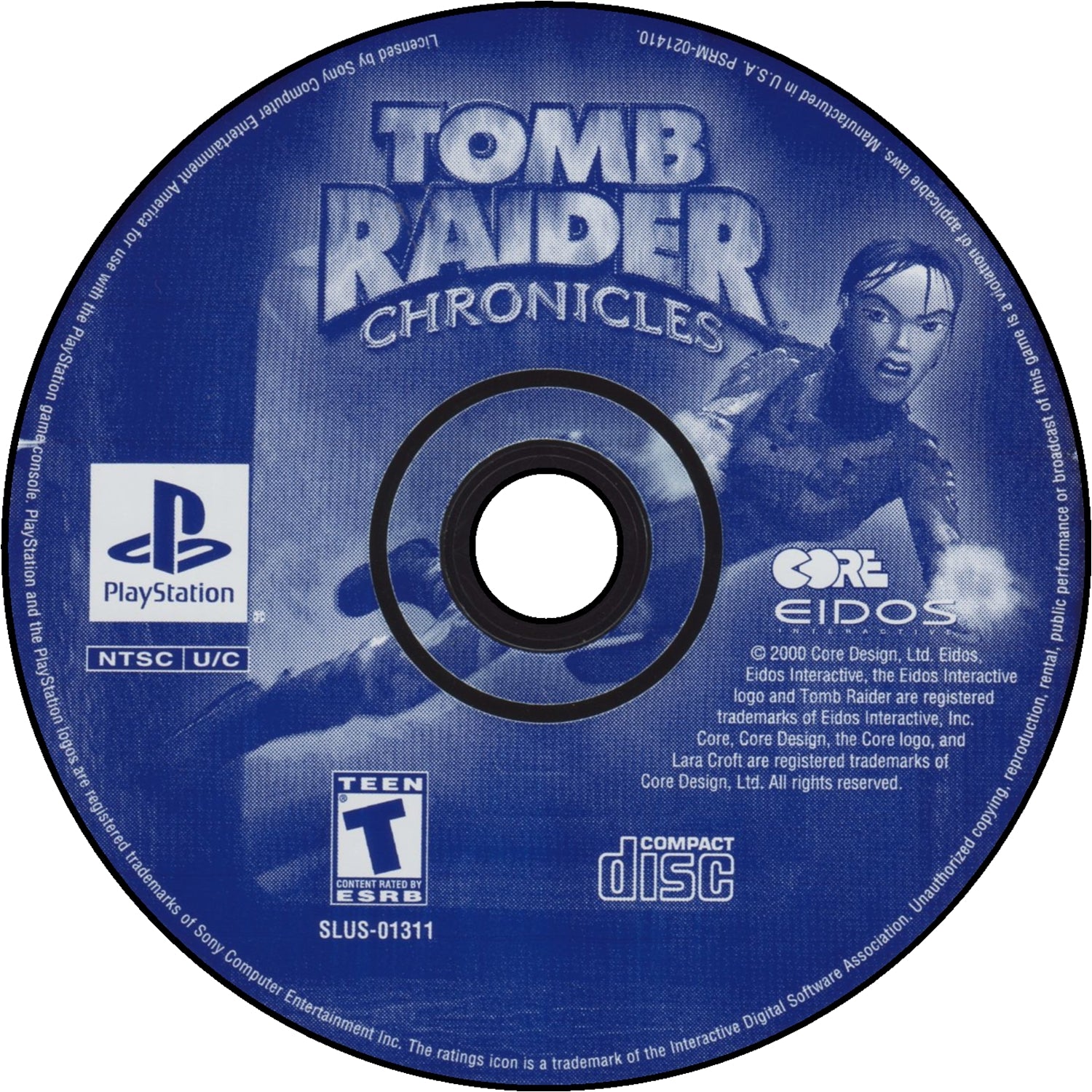 Tomb Raider Chronicles Playstation - Video Game - Used - CaveGamers - Image 3