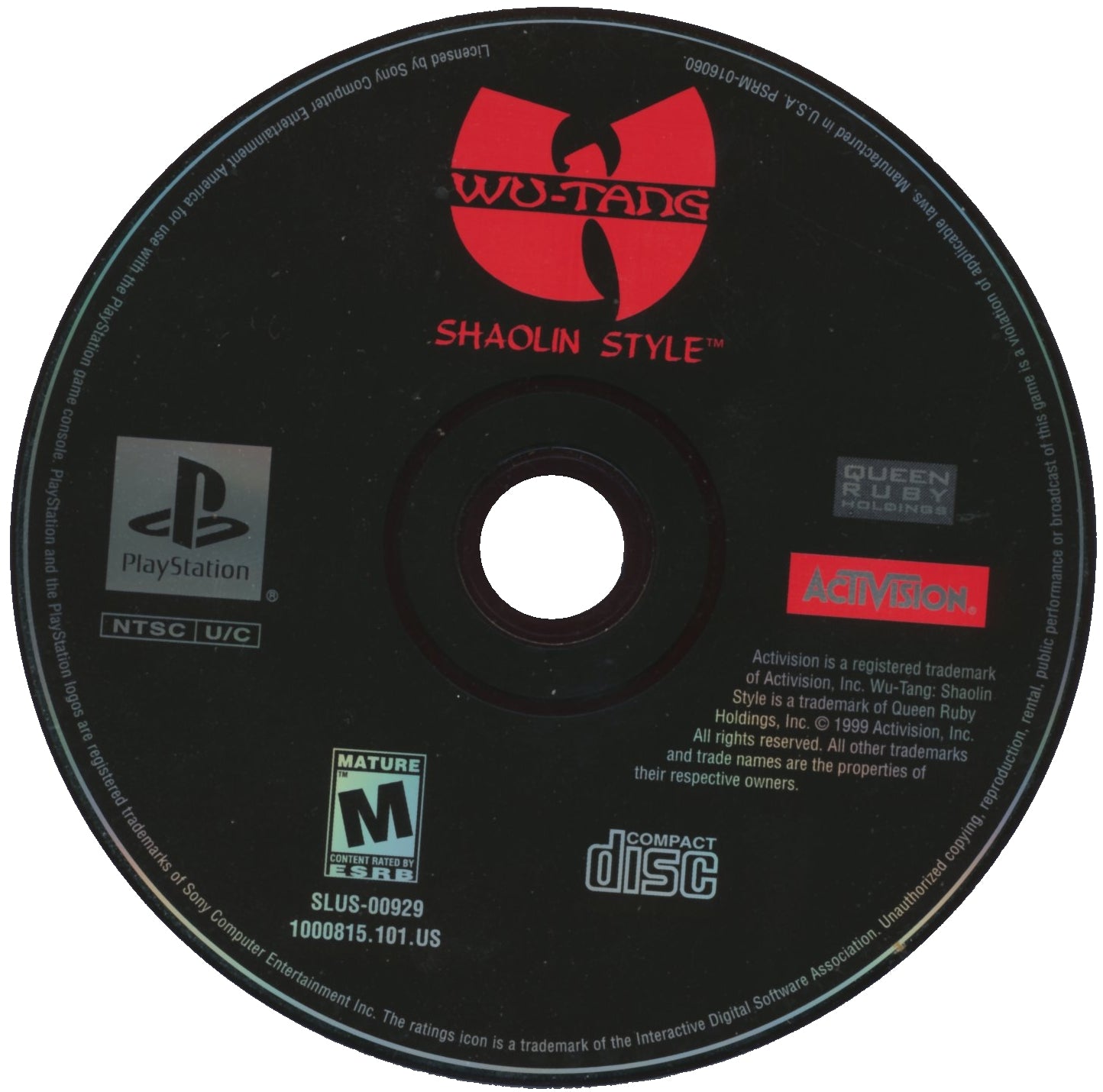 Wu-Tang Shaolin Style Playstation - Video Game - Used - CaveGamers - Image 3