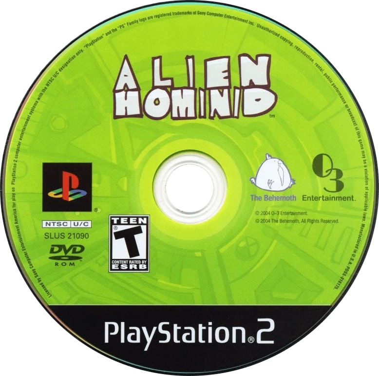 Alien Hominid PS2 - Video Game - Used - CaveGamers - Image 3