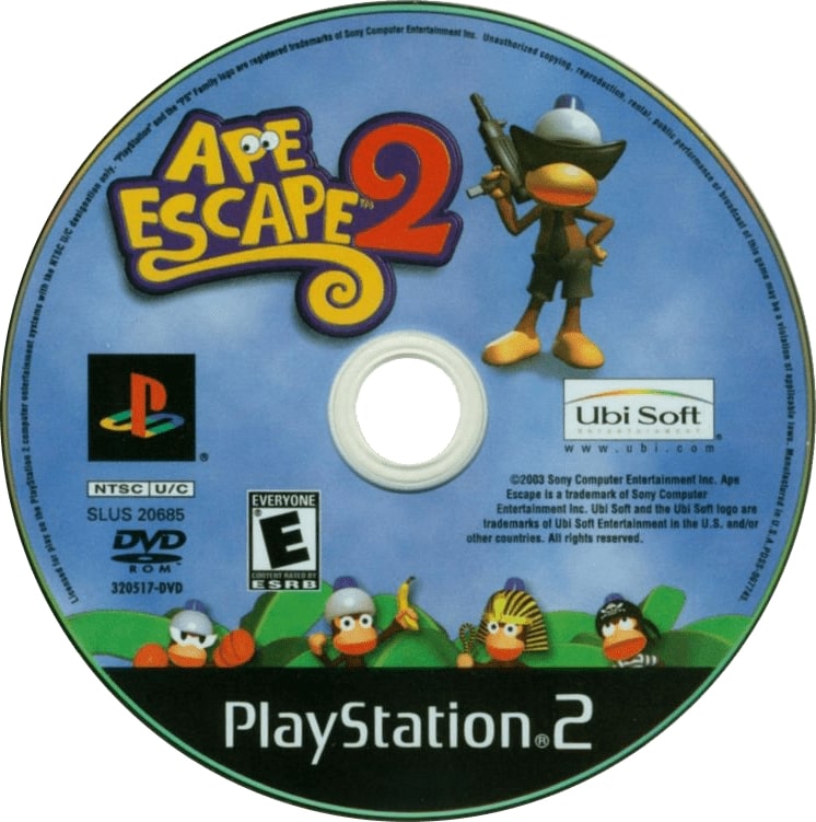 Ape Escape 2 PS2 - Video Game - Used - CaveGamers - Image 3