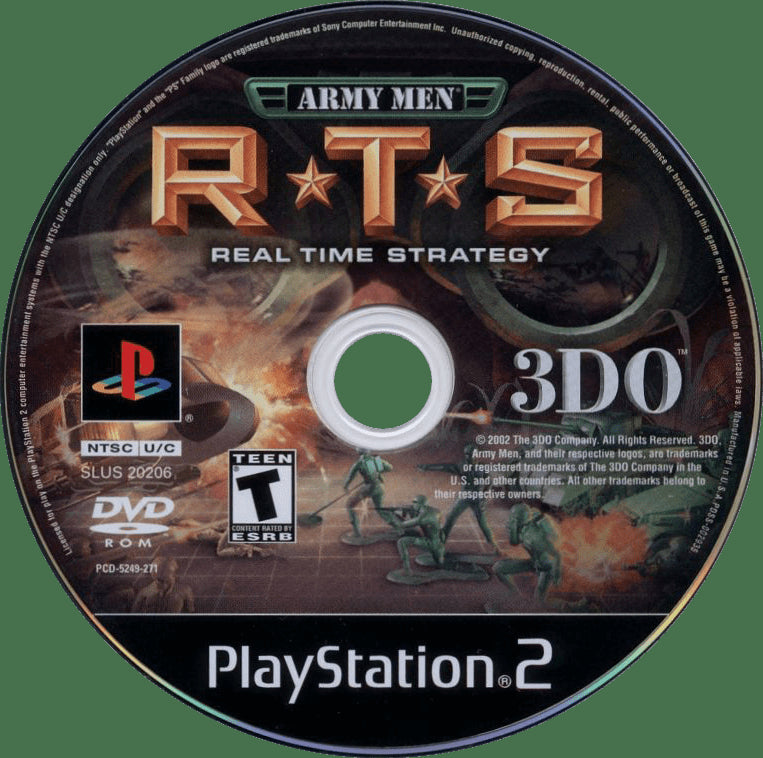 Army Men RTS PS2 - Video Game - Used - CaveGamers - Image 3