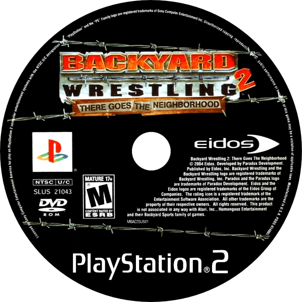Backyard Wrestling 2 PS2 - Video Game - Used - CaveGamers - Image 3