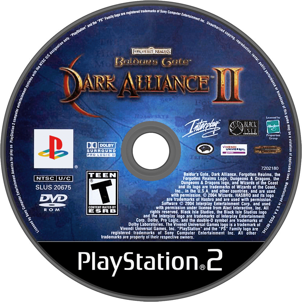 Baldur's Gate Dark Alliance 2 PS2 - Video Game - Used - CaveGamers - Image 3