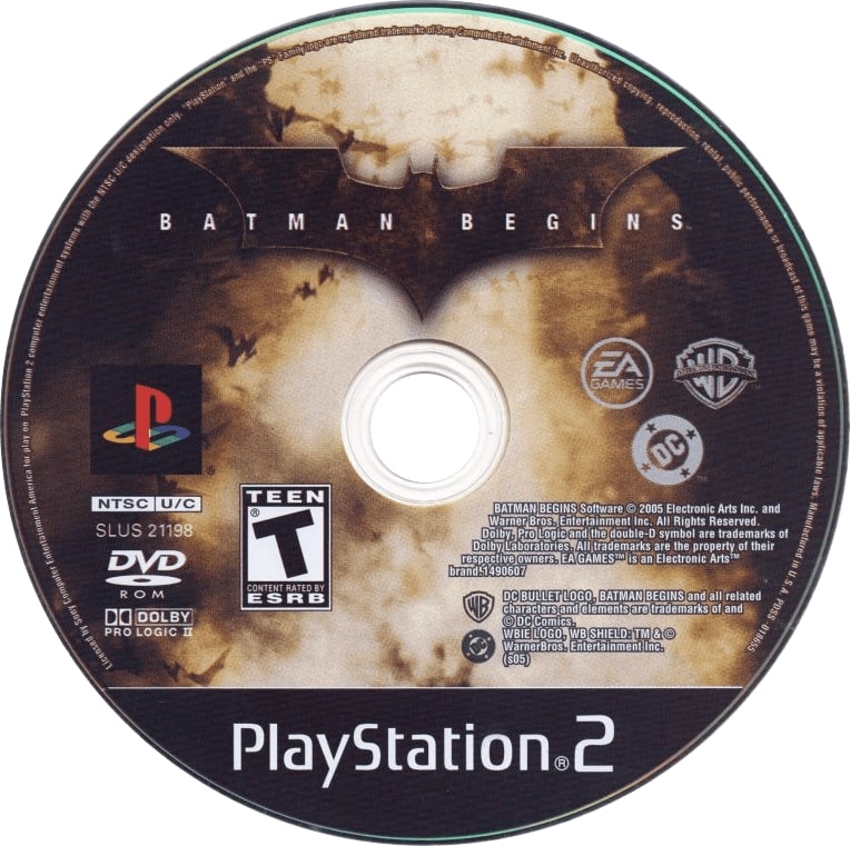 Batman Begins PS2 - Video Game - Used - CaveGamers - Image 3