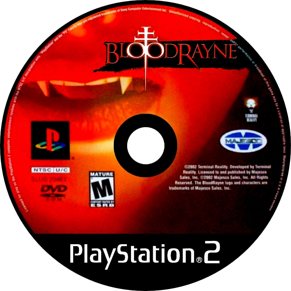 Bloodrayne PS2 - Video Game - Used - CaveGamers - Image 3