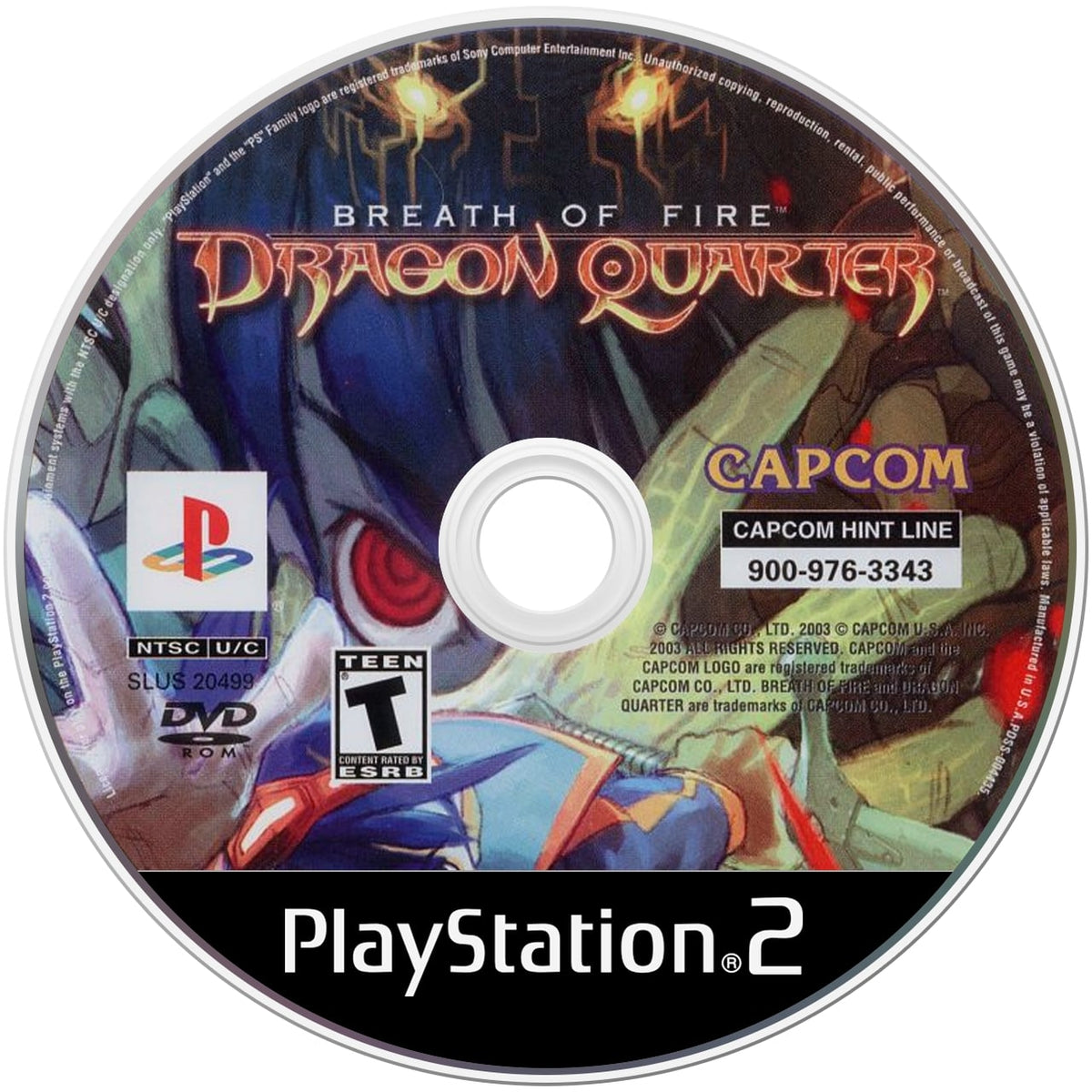 Breath of Fire: Dragon Quarter PS2 - Video Game - Used - CaveGamers - Image 3