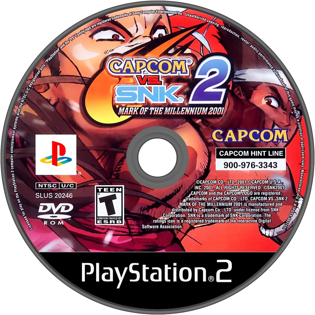 Capcom vs SNK 2 PS2 - Video Game - Used - CaveGamers - Image 3