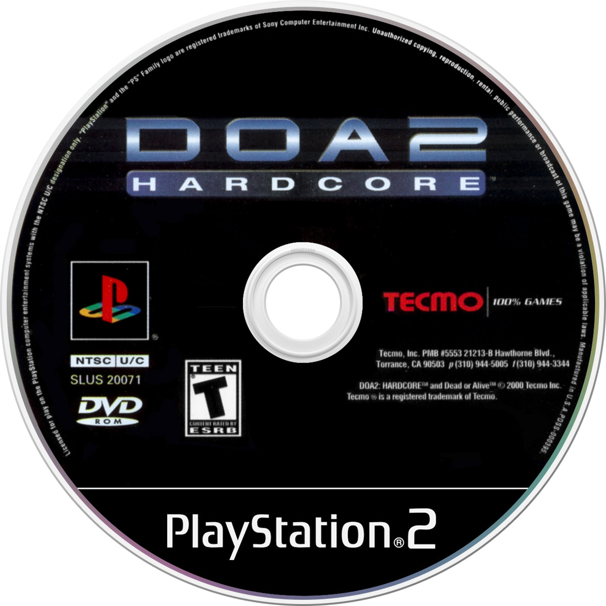 Dead or Alive 2: Hardcore PS2 - Video Game - Used - CaveGamers - Image 3