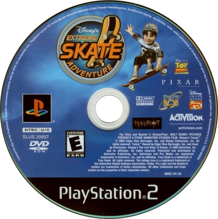 Disney's Extreme Skate Adventure PS2 - Video Game - Used - CaveGamers - Image 3