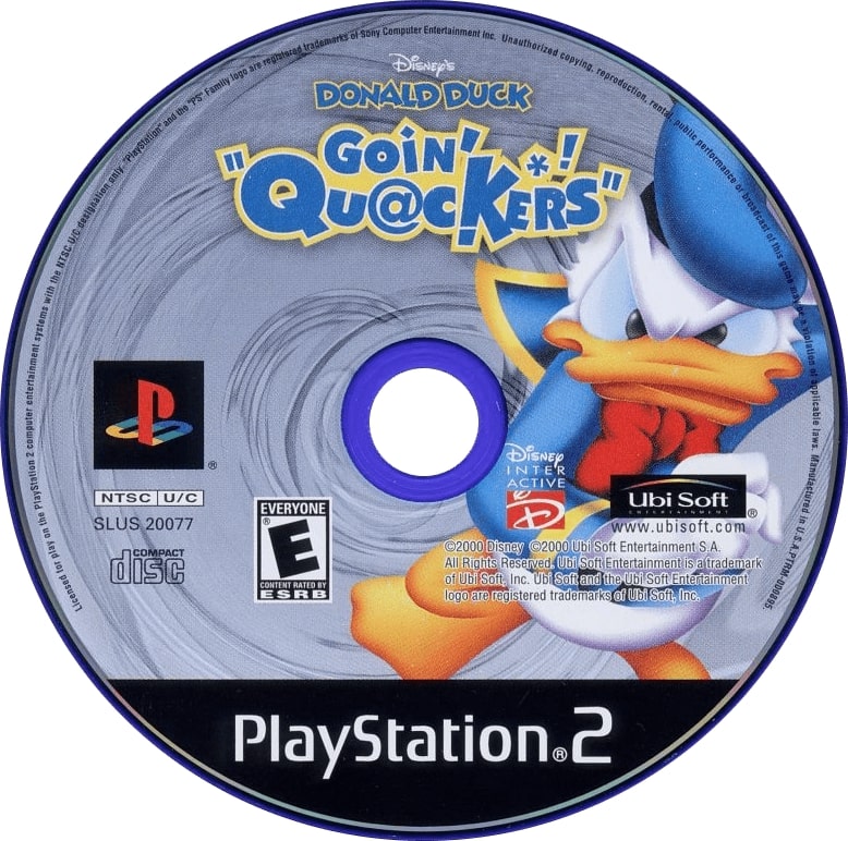 Donald Duck: Goin' Quackers PS2 - Video Game - Used - CaveGamers - Image 3