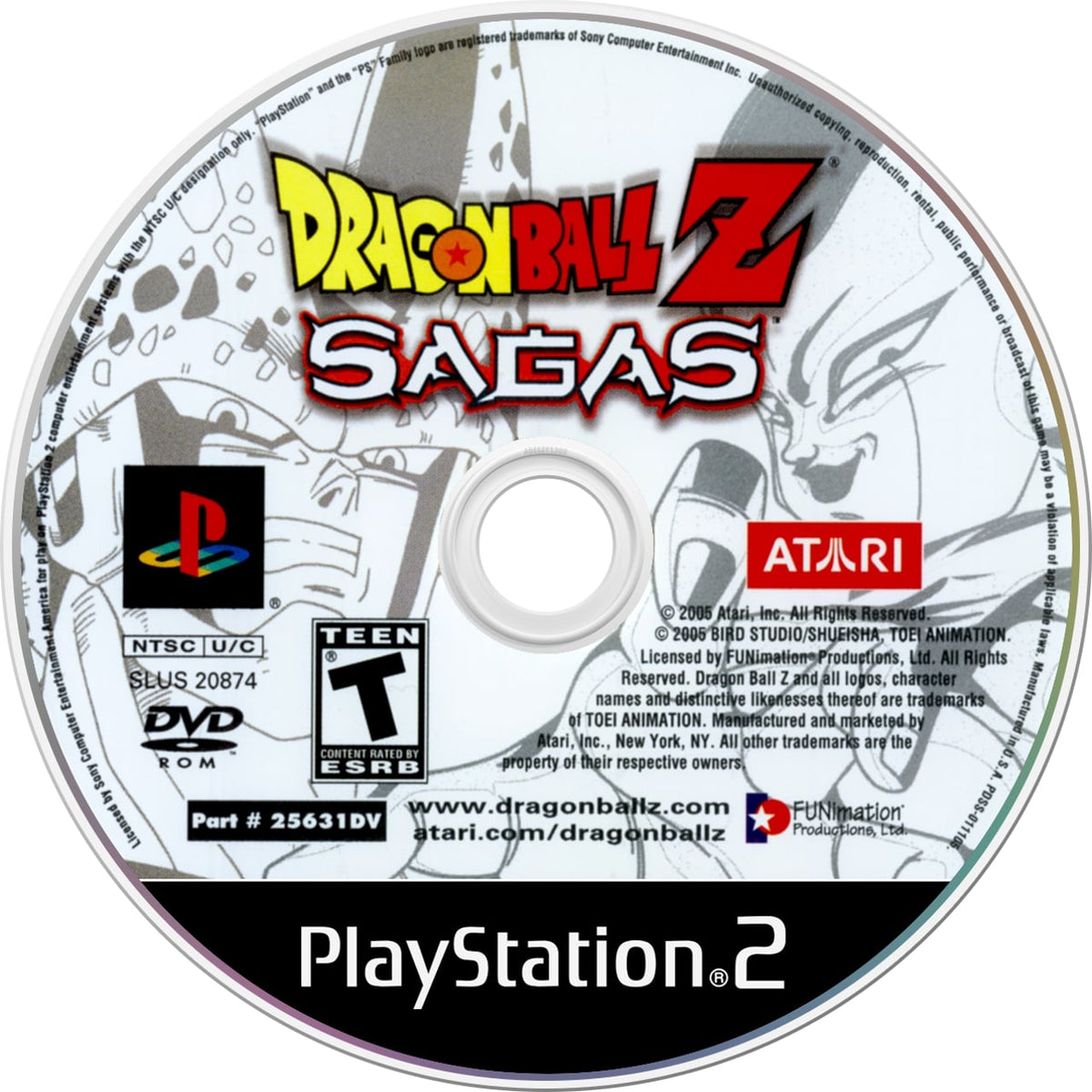 Dragon Ball Z Sagas PS2 - Video Game - Used - CaveGamers - Image 3
