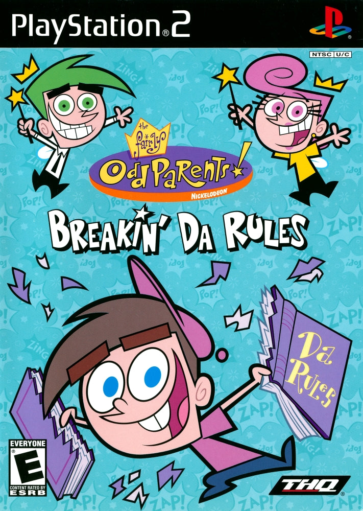 Fairly Odd Parents: Breakin' Da Rules PS2 - Video Game - Used - CaveGamers