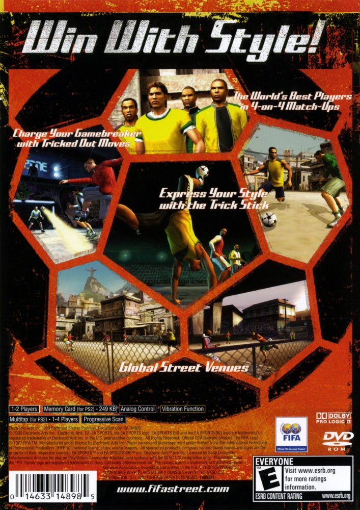 FIFA Street PS2 - Video Game - Used - CaveGamers - Image 2