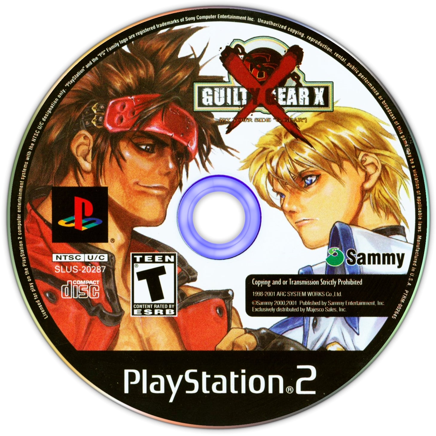 Guilty Gear X PS2 - Video Game - Used - CaveGamers - Image 3