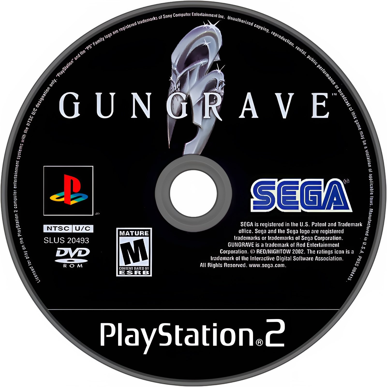 Gungrave PS2 - Video Game - Used - CaveGamers - Image 3